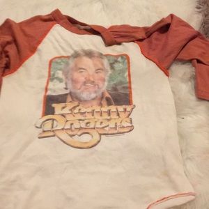 Vintage Kenny Rogers concert shirt